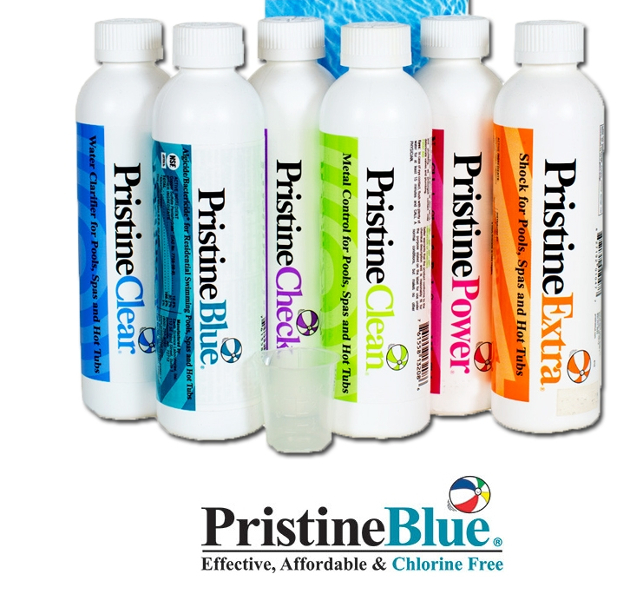 Pristine Blue produktai