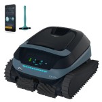Belaidis baseino valymo robotas Dolphin EON 120 (dugnas, sienos ir vandens linija; DebrisLock su atbulinio plovimo filtru, PVC šepečiai, programėlė)